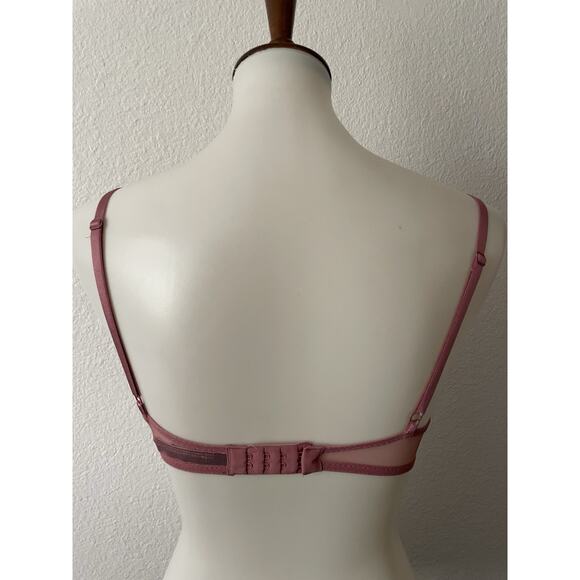 Victoria's Secret Bra Lingerie Push Up Lace Eyelash Velvet - Picture 7 of 11